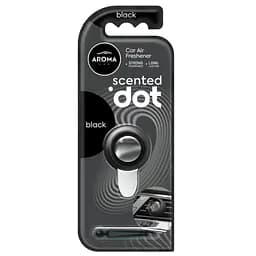 Ароматизатор в авто Aroma Car Scented Dot Single Black (5904224120399)