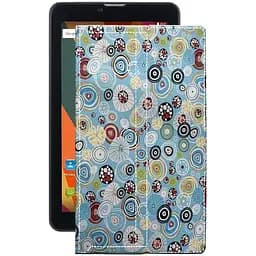 Чохол StatusCASE з екошкіри для планшету Bravis NB753 3G Кола-кольорові