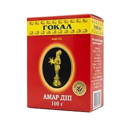 Чай Гокал чорний гранульований Амар Діп 100 г