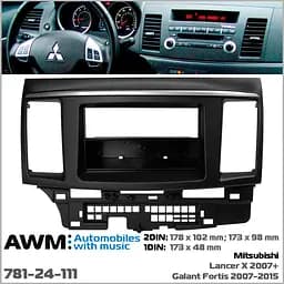 Перехідна рамка Mitsubishi Lancer X AWM 781-24-111 - мініатюра 8