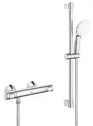 Термостат для душа Grohe Grohtherm 500 с душевым гарнитуром 34796001, Хром