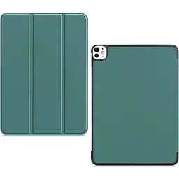 Чохол-книжка BeCover Smart Case для Apple iPad Pro 11" M4 2024 Dark Green (711623) - мініатюра 3