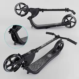 Самокат Best Scooter 92х48х104 см Чорний 000231489 - мініатюра 3