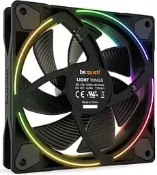 Вентилятор be quiet! Light Wings 120mm PWM 3-Pack Black (BL076) - мініатюра 2