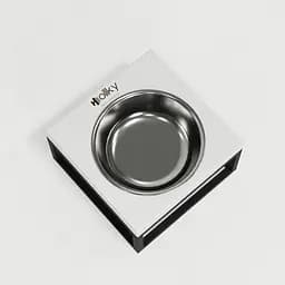 Hollky Base Solo S — миска на підставці для котів і маленьких собак (1 × 0,45 л) - мініатюра 3