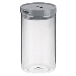 Банка для зберігання продуктів Kela Arik 1.2 л сіра (00000018253)