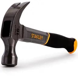 Молоток столярний Stanley Fiberglass M= 450 г, зі скловолоконною ручкою (STHT0-51309) - мініатюра 2