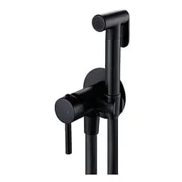 Гігієнічний душ прихованого монтажу Mixxus Premium Hans 002 MI5980, Чорний матовий