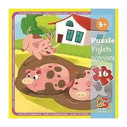 Пазли дитячі Ферма LA03, 16 елементів