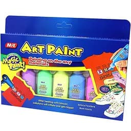 Клей декоративный "Magic art paint" Bambi DSCN4606, 7 цветов 22 мл