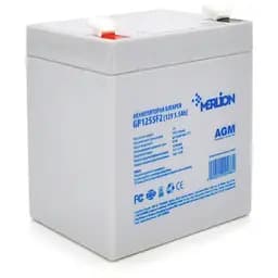 Аккумуляторная батарея MERLION AGM GP1255F2, 12V 5,5Ah ( 90 х 70 х 100 (105) ) Q10