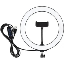 Кільцева USB LED лампа Puluz PU397 10.2"