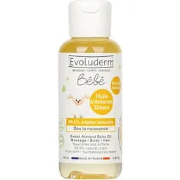 Масло Evoluderm для тела массажное детское 100 мл