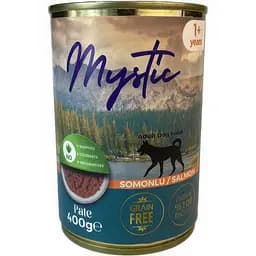 Вологий корм Mystic паштет для дорослих собак з лососем 400 г