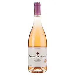 Вино Baron d'Arignac Rose розовое сухое 0.75 л