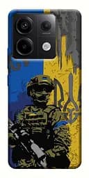 Чохол Demsky Faith in Ukraine 4 для Xiaomi Redmi Note 13 Pro 4G