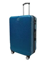 Валіза велика L ABS-пластик Worldline Airtex 652 78×52×34см 128л Синій