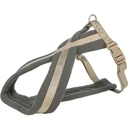 Шлея Trixie Premium для собак туристический L–XL 70-110х2.5 см песочная