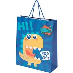 Пакет подарунковий YY050911 M Синій