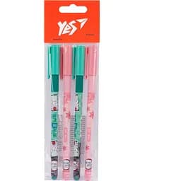 Набор шариковых ручек Yes Demon Slayer 0.7 мм 4 шт. синий (450207)