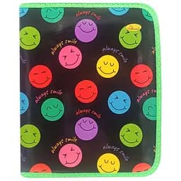 Папка для зошитів на блискавці "Always Smile" Апельсин АП-1001-12