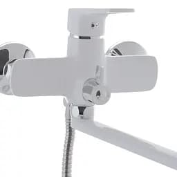 Змішувач для ванни Mixxus Nevada 006 Euro white MI5799 Білий матовий - мініатюра 2