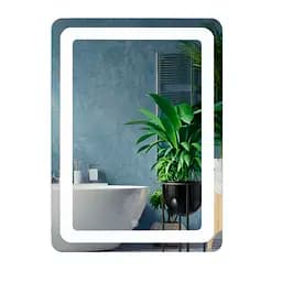 Дзеркало Unio MRR-04 SQR-RA-S 600 x 800 mm LED FL з сенсором 000027463