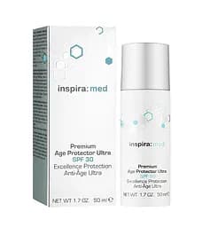 Антивозрастной крем SPF 30 Премиум ультралегкий PREMIUM AGE PROTECTOR ULTRA Inspira Med 50 мл