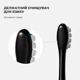 Насадка для зубної щітки Oclean Toothbrush Head for One SE Air X F1 Plaque Control Brush Head Silver 2шт. P1C9 - мініатюра 7
