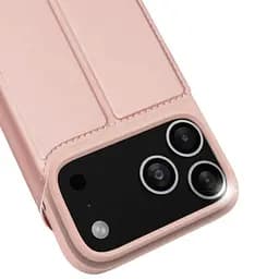 Чохол-книжка Dux Ducis з кишенею для візиток для Apple iPhone 17 Pro (6.3) Rose Gold - мініатюра 5