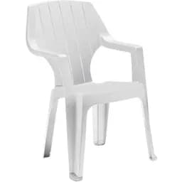 Стул садовый пластиковый Bica Alta белый