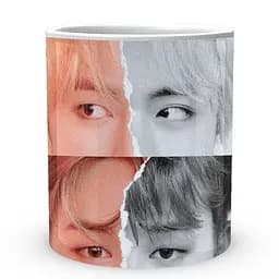 Кухоль GeekLand Bangtan Boys Кім Техен Пак Чимін BTS CP 04.469.824 330 мл білий - мініатюра 2