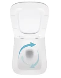 Набір Q-tap Nest 4 в 1 підвісний унітаз Crow Ultra Quiet 520x360x290 + комплект інсталяції QT05335172W48199 - мініатюра 5