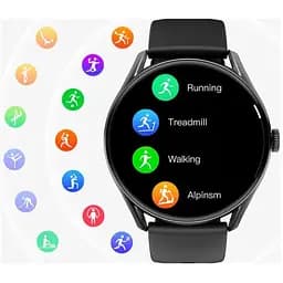 Смарт годинник Xiaomi QCY Watch GT чорний - мініатюра 3