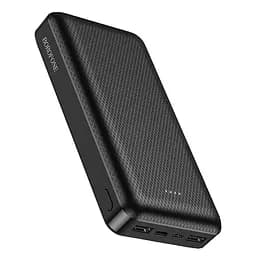 Зовнішній акумулятор Borofone Minimalist power bank 20000mAh BJ3A чорний - мініатюра 2