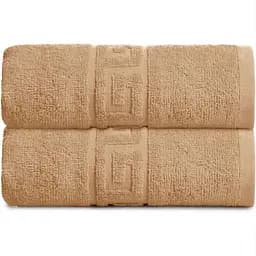 Рушник махровий Ideia Версаче, 85х50 см, бежевий (3805085)