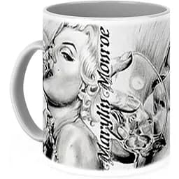 Кухоль GeekLand Marilyn Monroe Мерилін Монро ММ 01.03 330 мл білий - мініатюра 3