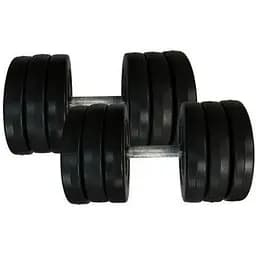 Гантелі складальні Newt Rock Pro композитні в пластиковій оболонці-R 2 шт. по 16.5 кг NE-PL-R-016-2