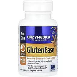 Натуральна добавка Enzymedica Gluten Ease, 60 капсул
