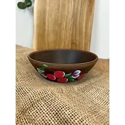 Пиала керамическая (глиняная) Вишня 500 мл