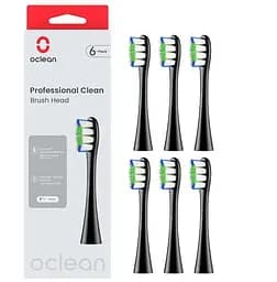 Насадка Oclean Professional Clean Brush Head P1C5 B06 6psc Black