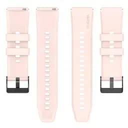 Ремінець GT для Xiaomi Ticwatch C2 TicWatch E TicWatch S2 Mobvoi TicWatch C2 - бежево-рожевий ширина кріплення 20мм силікон Watchbands (W28-0WB39660066) - мініатюра 5