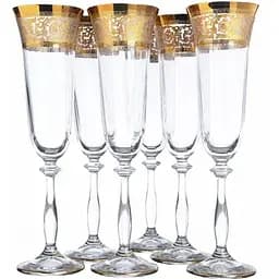 Набір келихів для шампанського Lora Тренто 215 мл 6 шт. NGC65SETCHAMP