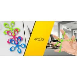 Набір еспандерів для пальців та кисті 4Fizjo 1-4 кг 3 шт. Mix (P-5907739312976) - мініатюра 2