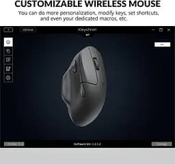 Миша Keychron M7 BT/WL/USB-A/USB-C White (M7-A3) - мініатюра 3