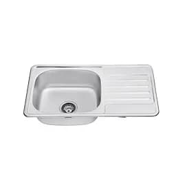 Кухонна мийка Kroner KRP Satin-7642 (0,8 мм) CV025282, Satin - мініатюра 3