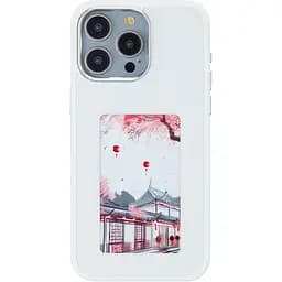 Чохол Ink Show E-ink Screen Case для Apple iPhone 15 Pro White [105283]