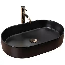 Умивальник Rea Nadia накладний black matt REA-U1062, Чорний матовий