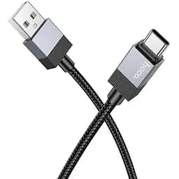 Кабель Hoco Type-C Honorific зарядный кабель для передачи данных X110 1 м 3A