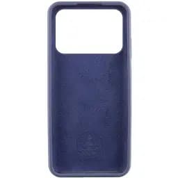 Чохол Silicone Cover Lakshmi (AAA) для Xiaomi Poco X6 Pro Темно-синій / Midnight blue - мініатюра 2